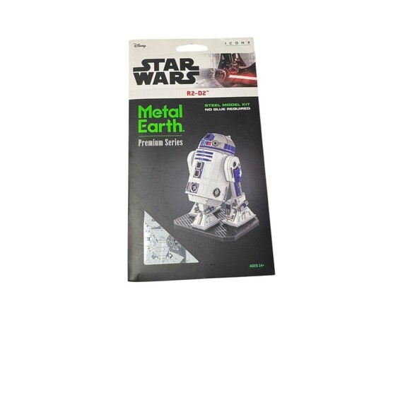 Metal Earth Disney Star Wars Premium Series 3D Steel Model Kit, R2-D2 - Picture 1 of 6